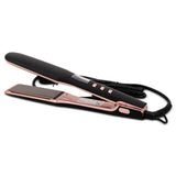 Black and Pink Titanium Flat Iron - D'Scent Essentials