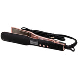 Black and Pink Titanium Flat Iron - D'Scent Essentials
