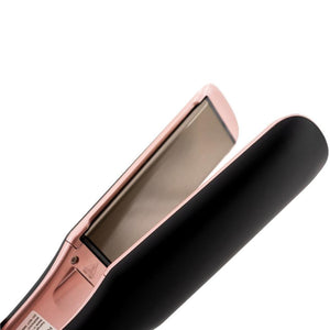 Black and Pink Titanium Flat Iron - D'Scent Essentials