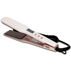White and Pink Titanium Flat Iron - D'Scent Essentials